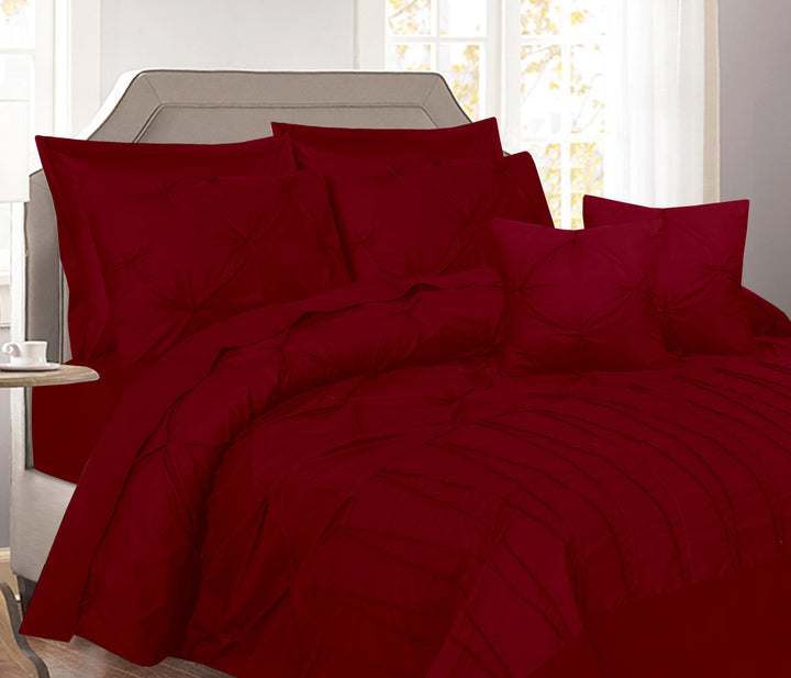 design on bedsheet