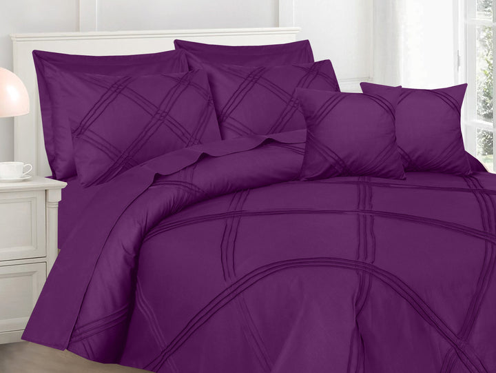 design on bed sheet