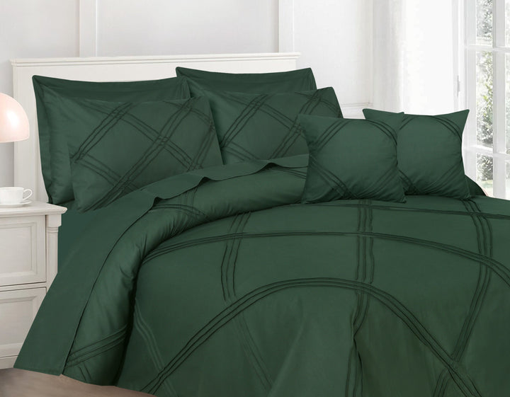 design on bed sheet