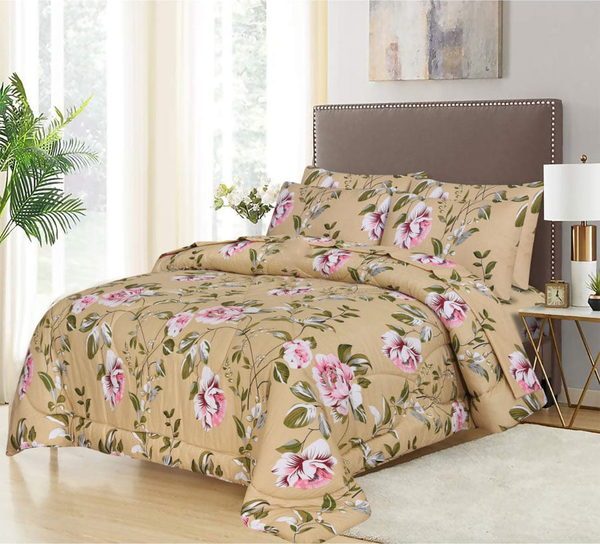 design on bed sheet