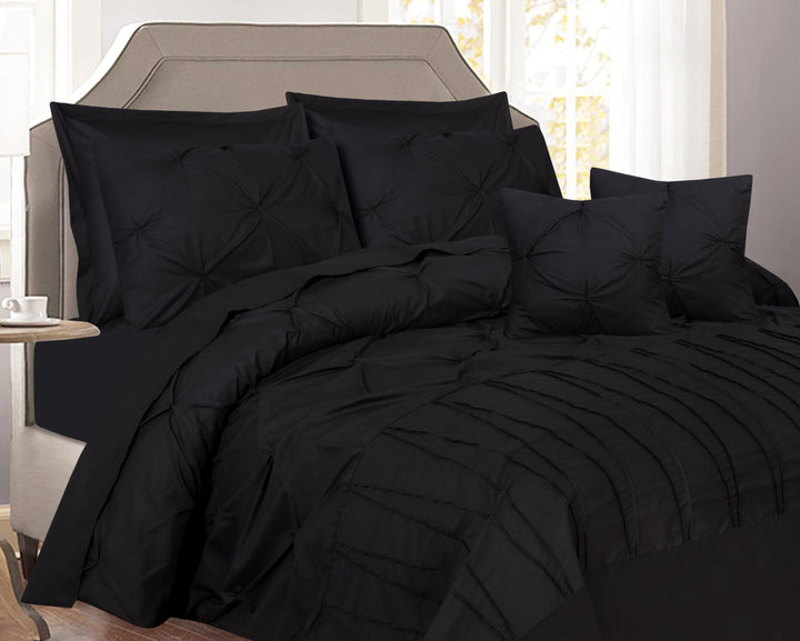 black bedroom sheets