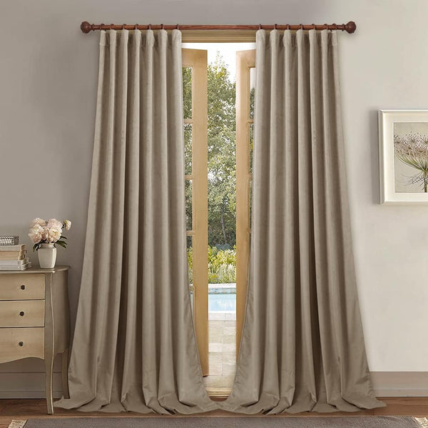 velvet curtains