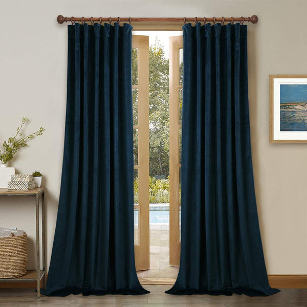 velvet curtains