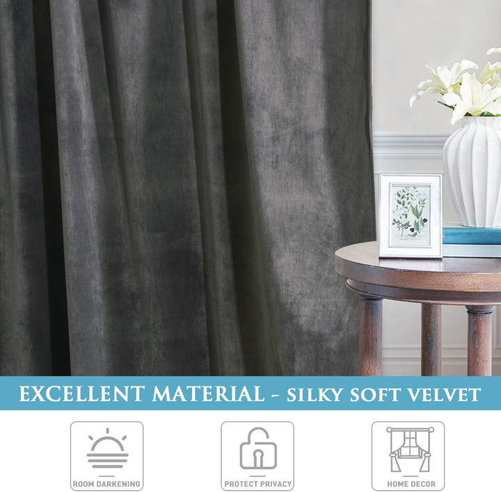 velvet curtains