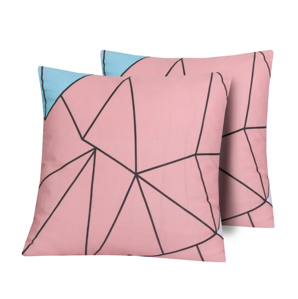 Rainbow Mosaic-Cushion Covers Pack of Two