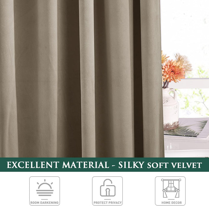 velvet curtains