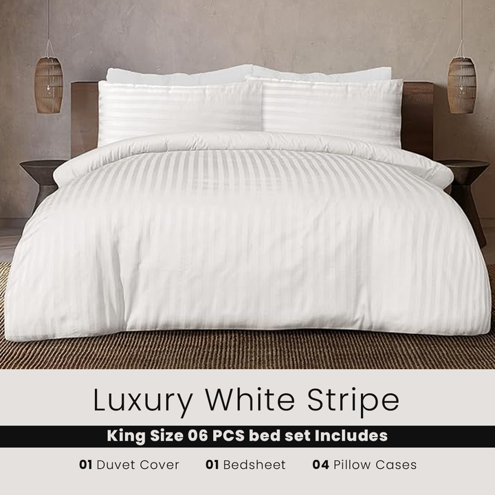 white king duvet set