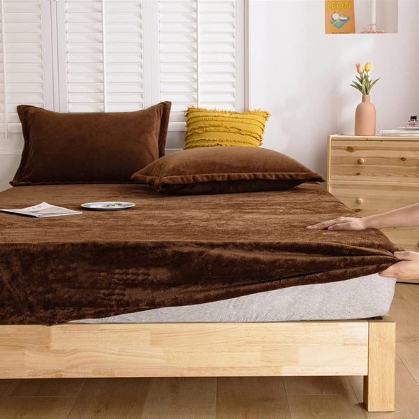 velvet fitted sheet
