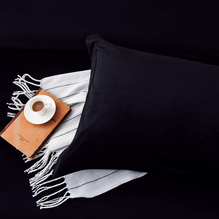 velvet bed sheets set