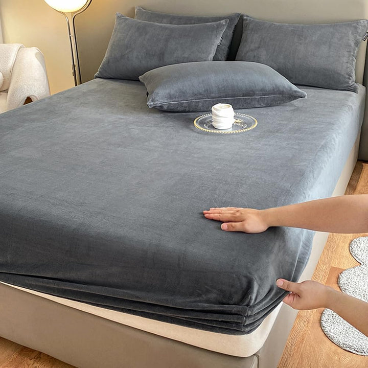 velvet fitted sheet