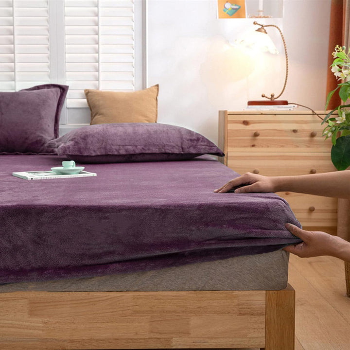 velvet fitted sheet