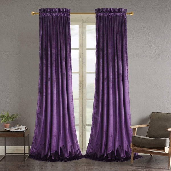 velvet curtains