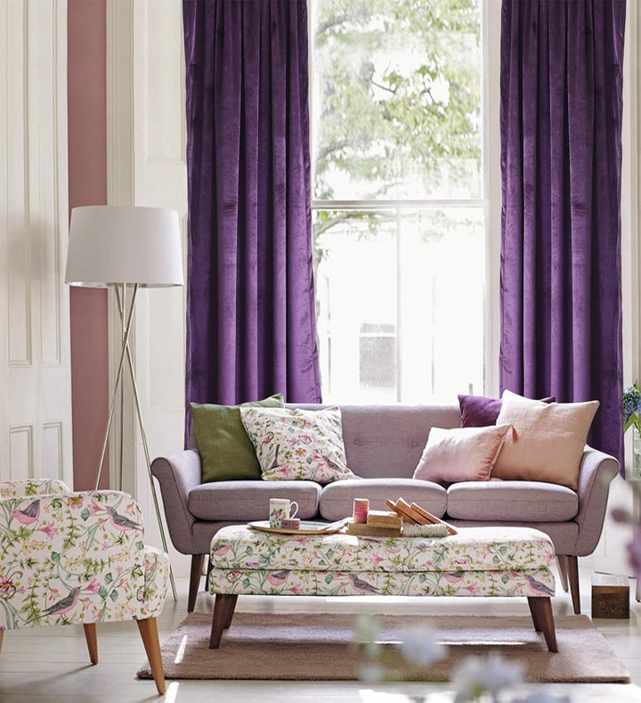 velvet curtains