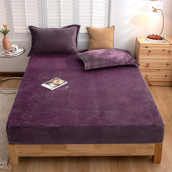 velvet fitted sheet