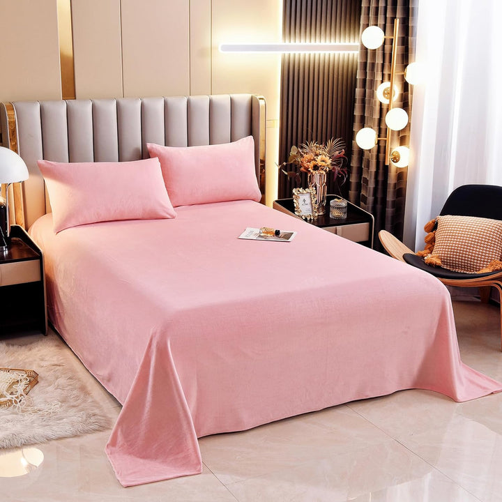 velvet bed sheet design
