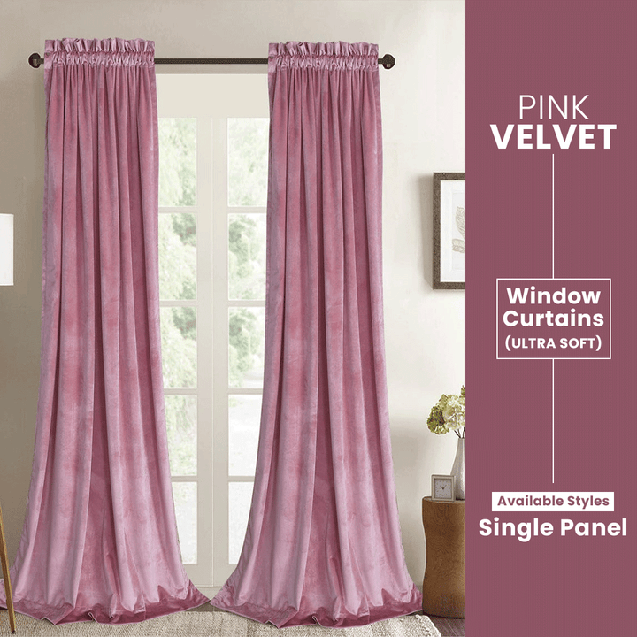 velvet curtains