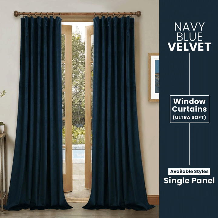 velvet curtains