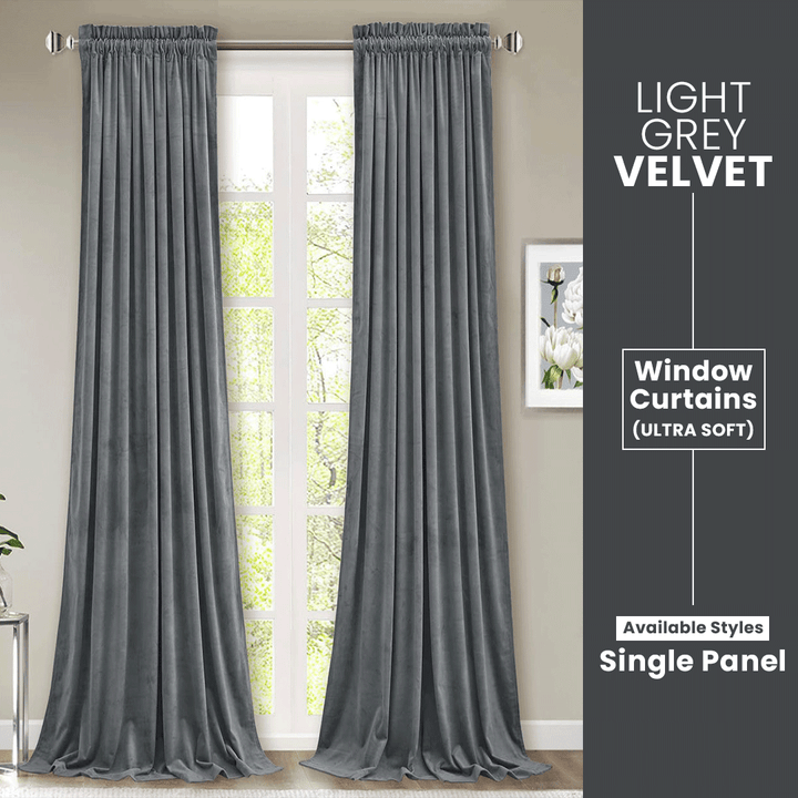 velvet curtains