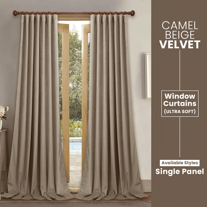 velvet curtains