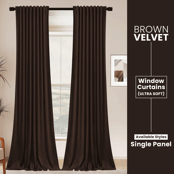 velvet curtains