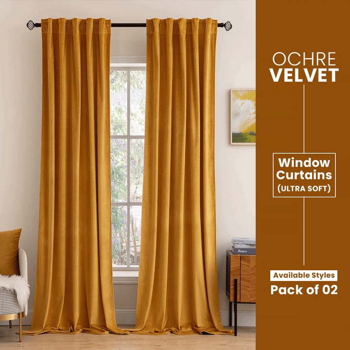 velvet curtains