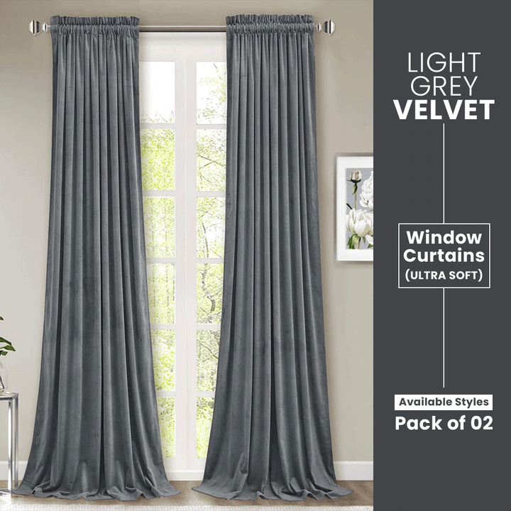 velvet curtains