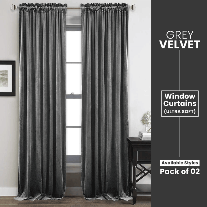 velvet curtains