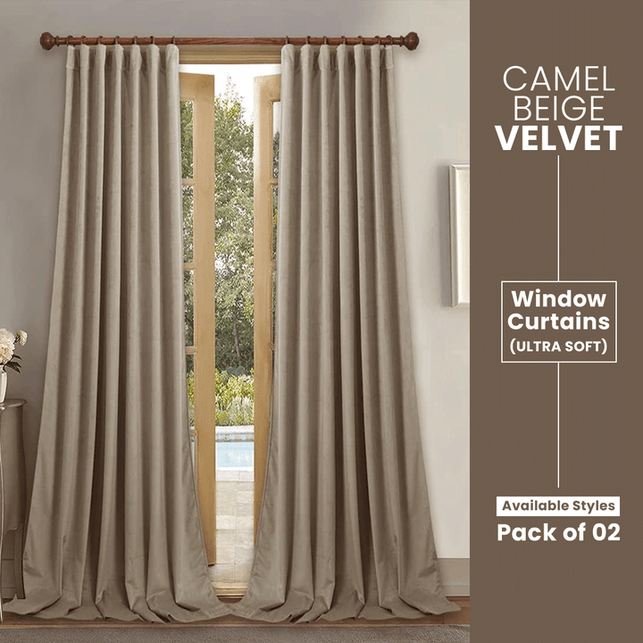 velvet curtains