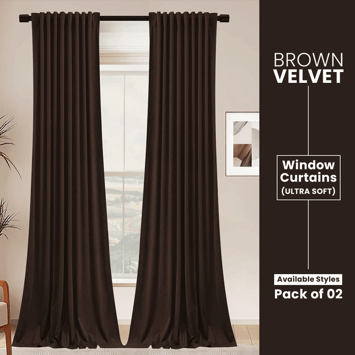 velvet curtains