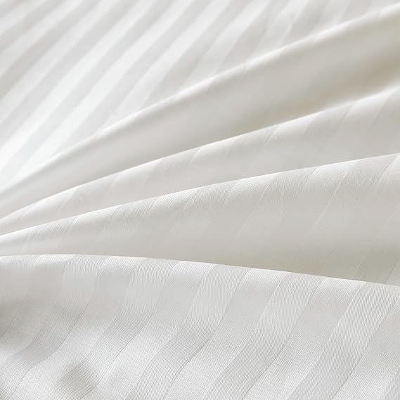 premium cotton white duvet cover set
