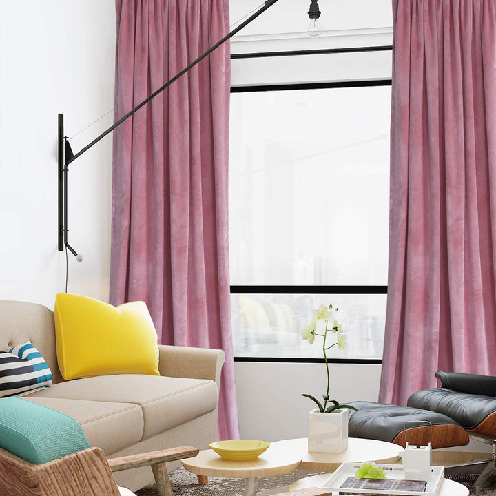 velvet curtains